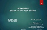 QoS based service ranking and selection - Anveshana