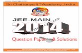 Jee Main 2014 Question Paper Key Solutions