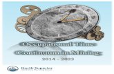 Occupational Time Continuum in Mining (March 28-2014)