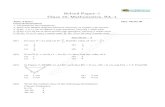 CBSE Class 10 Mathematics Sample Paper-03 (Solved)