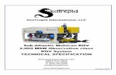 SeaTrepid Mohican Technical Specifications 20100210