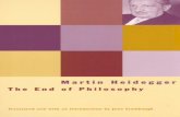 Heidegger, Martin - End of Philosophy, The (Harper & Row, 1973)