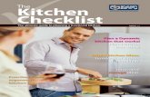 Kitchen Checklist