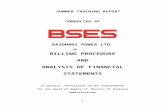 BSES Project Billing Process