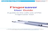 PSC Fingersaver User Guide, now in India