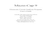 Micro-Cap9 User's Guide