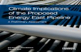 Energy East Climate Implications