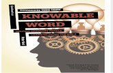 Knowable Word, Foreword and Chapter 1