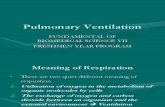 Pulmonary Ventilation 2011-2012