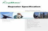 15dBm EW Repeater Specification
