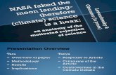 Tara & Tanya Climate Presentation NASA Faked the Moon Landing...