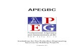 APEGBC-Guidelines for Fire Protection Engineering Services for Building Projects