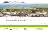 Biodiversity monitoring in the Kornati archipelago, Croatia