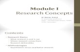 Module 1 Research Basics