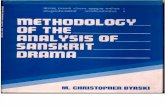 Methodology of the Analysis of Sanskrit Drama - M Christopher Byrski