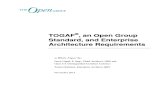 TOGAF an Open Group Standard and Enterprise Architecture Requirements