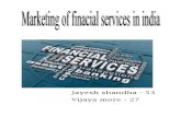 Marketing of Financial Services in India