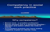 Competency in Social Work Practice1