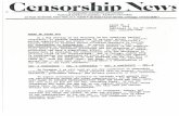 Censorship News #2: Fall 1975
