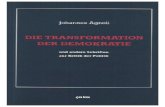 Johannes Agnoli - Band 1 - Die Transformation Der Demokratie