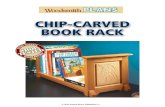 Chip Carved Book Rack