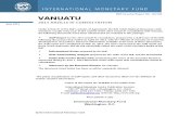 Vanuatu Article IV Consultation 2013