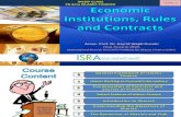 Economic Institutions ,Rules and Contracts