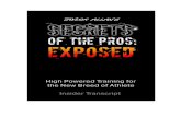 60343045 Secrets of the Pros Exposed