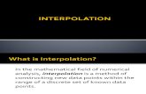 Interpolation Lec