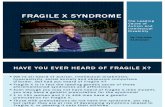 Fragile X Syndrome Charlotte Andreasen