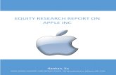 Apple Equity Research Report Final