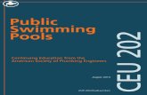 Public Swimming Pools -American Society of Plumbing Engineers