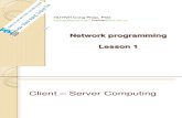 Part 1_Network Computing