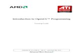 Introduction to OpenCL Programming-Training Guide-201005
