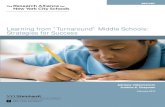 Learning from “Turnaround” Middle Schools: Strategies for Success (2012)