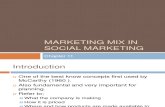 Marketing Mix in Social Marketing