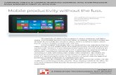 Comparing tablets in common workplace scenarios: Intel Atom processor-based Windows 8 tablet vs. Apple iPad