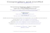 Cooperation and Conflict-1999-WÆVER-334-40m