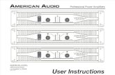 American Audio V2000 Plus Master
