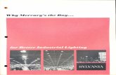 Sylvania Mercury Lamps Industrial Lighting Brochure 1964
