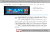 Comparing tablets in common workplace scenarios: Intel Core i5 vPro processor-based Microsoft Windows 8 tablet vs. Apple iPad
