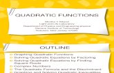 Quadratic Functions ppt