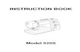 Janome Sewist 525S Sewing Machine Instruction Book 525S (en)