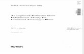 An Improved Transverse Shear Deformation Theory for Laminated Anisotropic Plates03615_1982003615