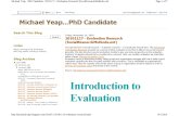 Blog - Evaluation Research - Social Research Methods