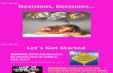 New World Lesson 11 Decisions Decisions (1)