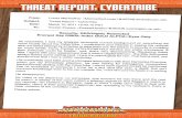 Threat Report - Cybertribe