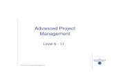 L6 11 Advanced Project Management