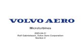 Volvo Aero Microturbines