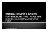 Energy-Savings Basics For The Maritime Industry - Engines, Machinery, Alternative Fuels